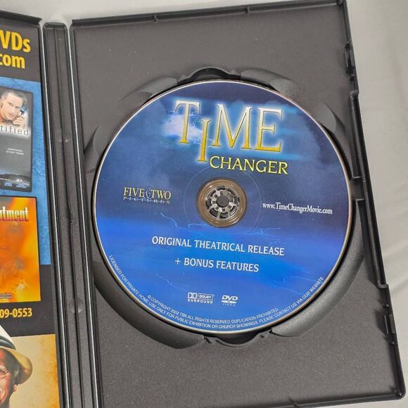 Time Changer (DVD, 2002) Rich Christiano Film - Picture 2 of 3